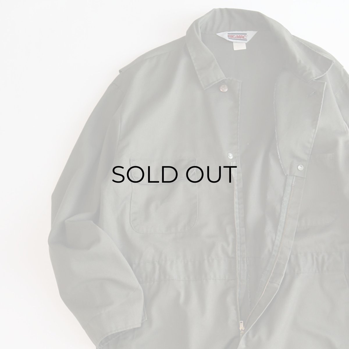 画像4: 〜90's BIG MAC TWILL WORK COVERALL "MADE IN USA" (4)