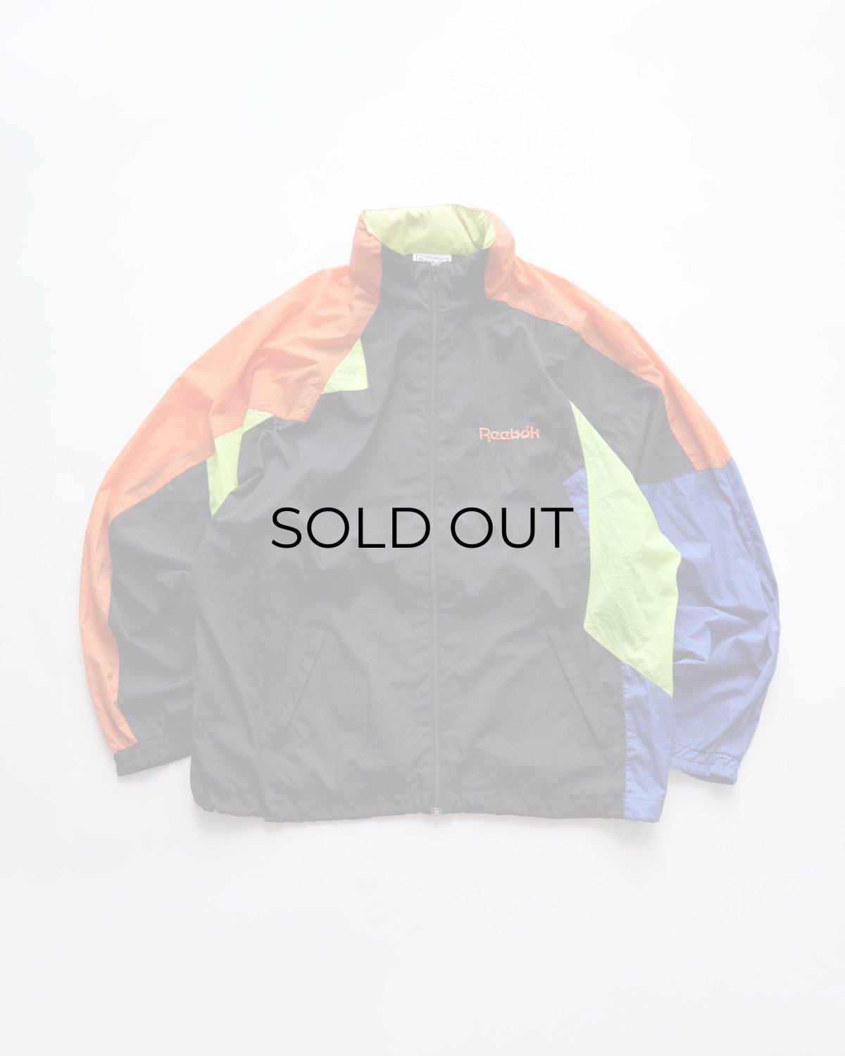 画像1: 〜90's Reebok NYLON ZIP TRACK JACKET (1)