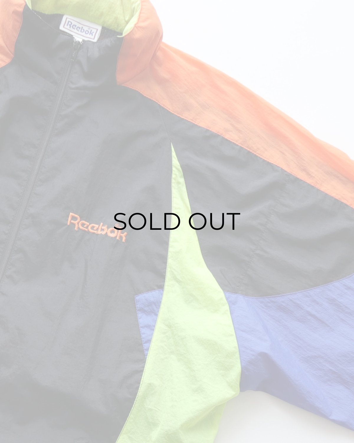 画像6: 〜90's Reebok NYLON ZIP TRACK JACKET (6)