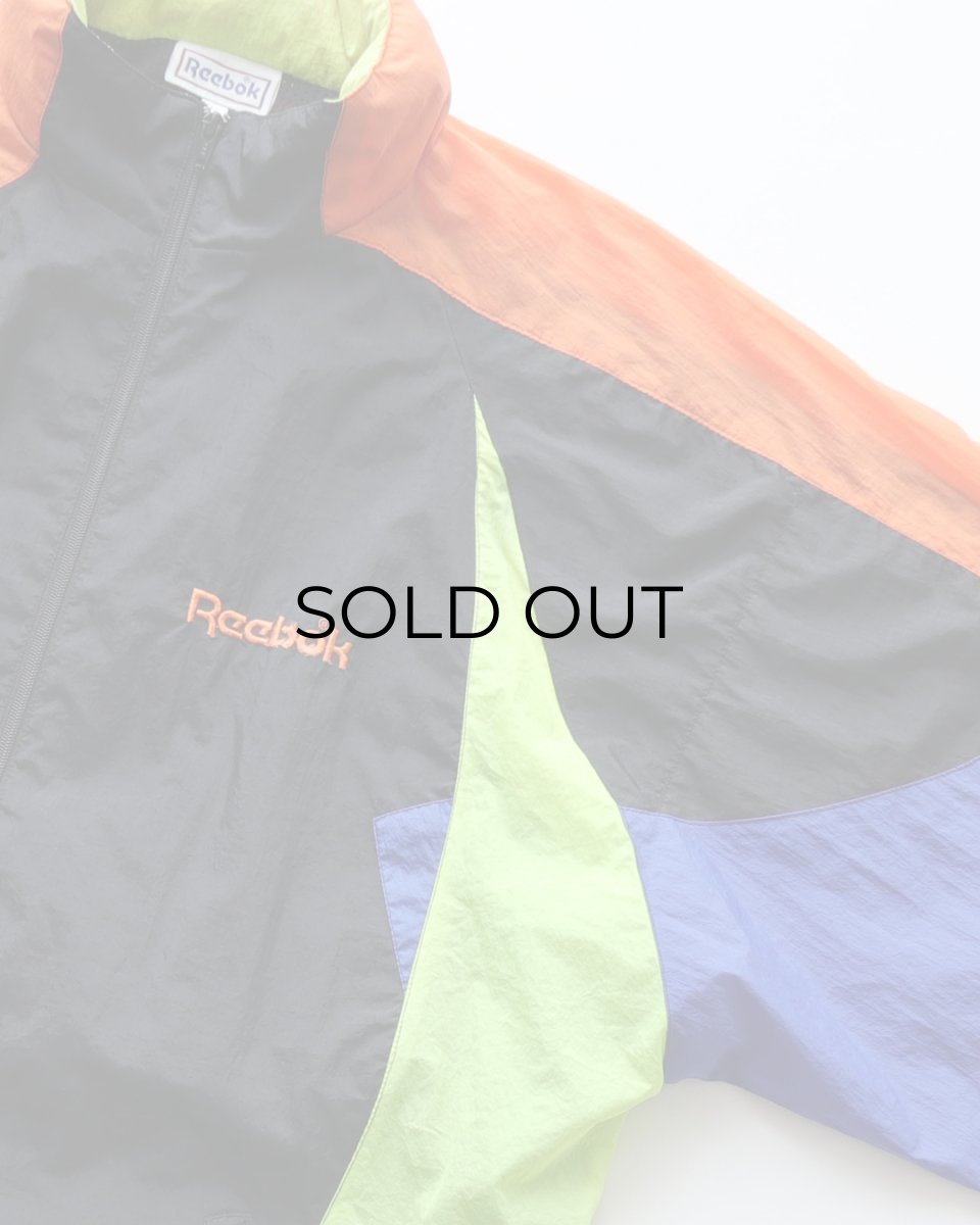画像6: 〜90's Reebok NYLON ZIP TRACK JACKET (6)