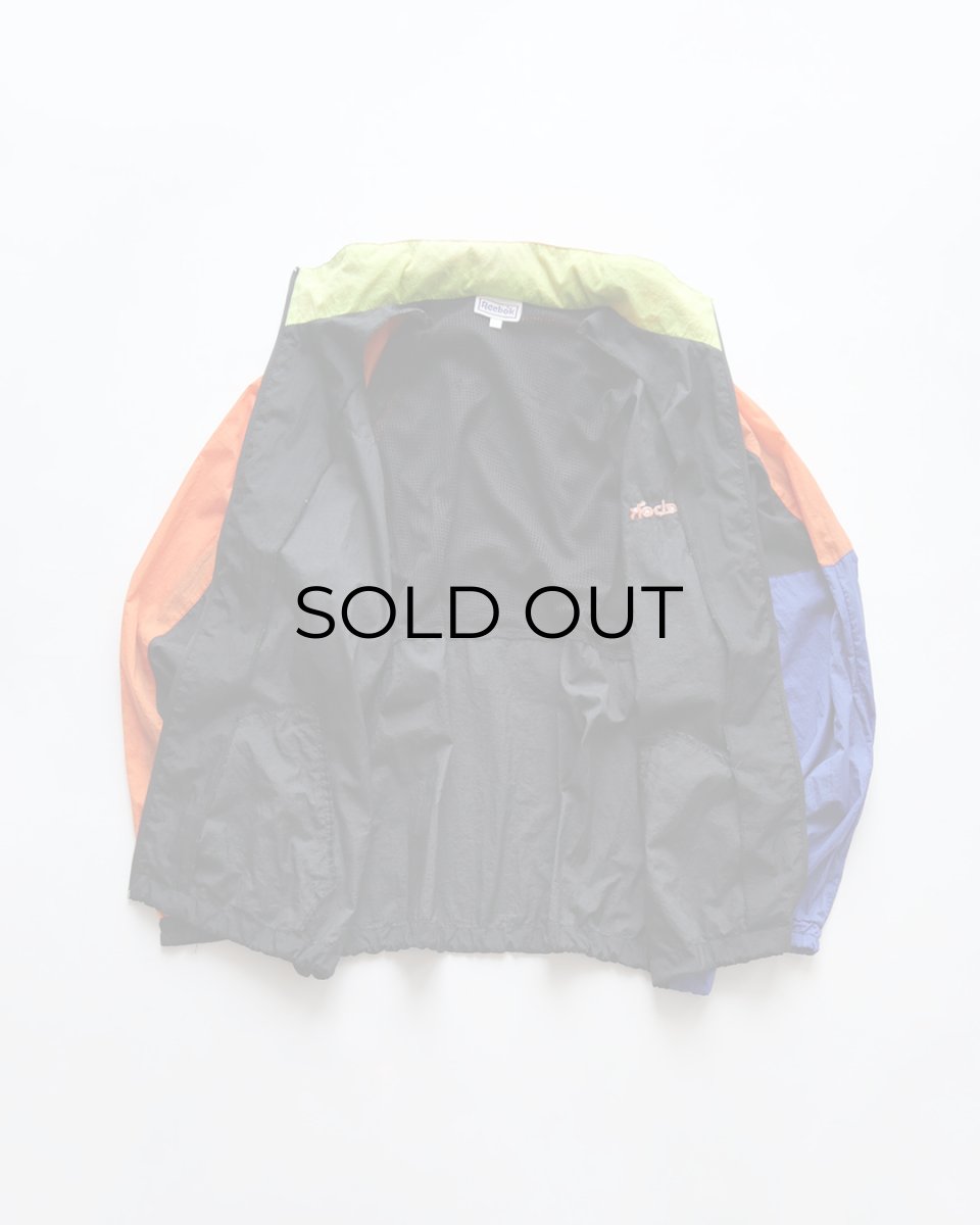 画像4: 〜90's Reebok NYLON ZIP TRACK JACKET (4)