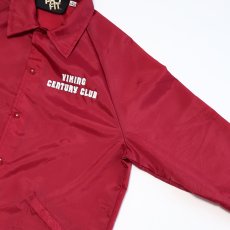 画像3: 80's King Louie "PRO FIT" NYLON W-PRINT SNAP COACH JACKET "VIKING CENTURY CLUB" "MADE IN USA" (3)