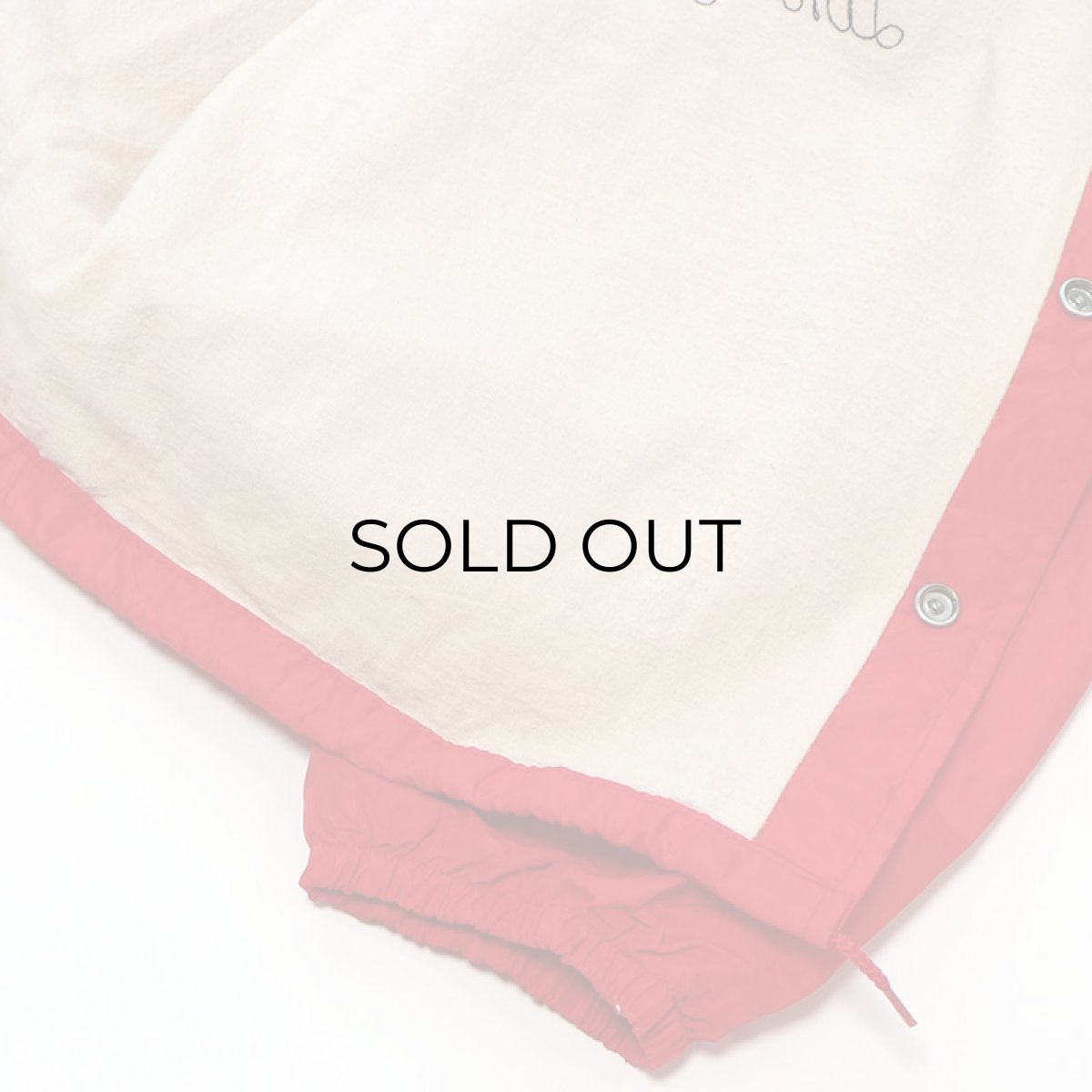 画像11: 70's Swingster NYLON BACK LETTERED FLANNEL LINING SNAP COACH JACKET "CANTON McKINLEY" (11)