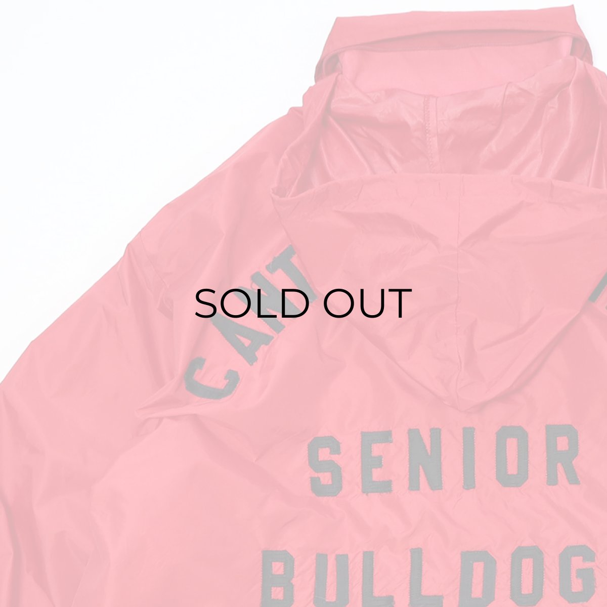 画像7: 70's Swingster NYLON BACK LETTERED FLANNEL LINING SNAP COACH JACKET "CANTON McKINLEY" (7)