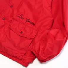 画像5: 70's Swingster NYLON BACK LETTERED FLANNEL LINING SNAP COACH JACKET "CANTON McKINLEY" (5)