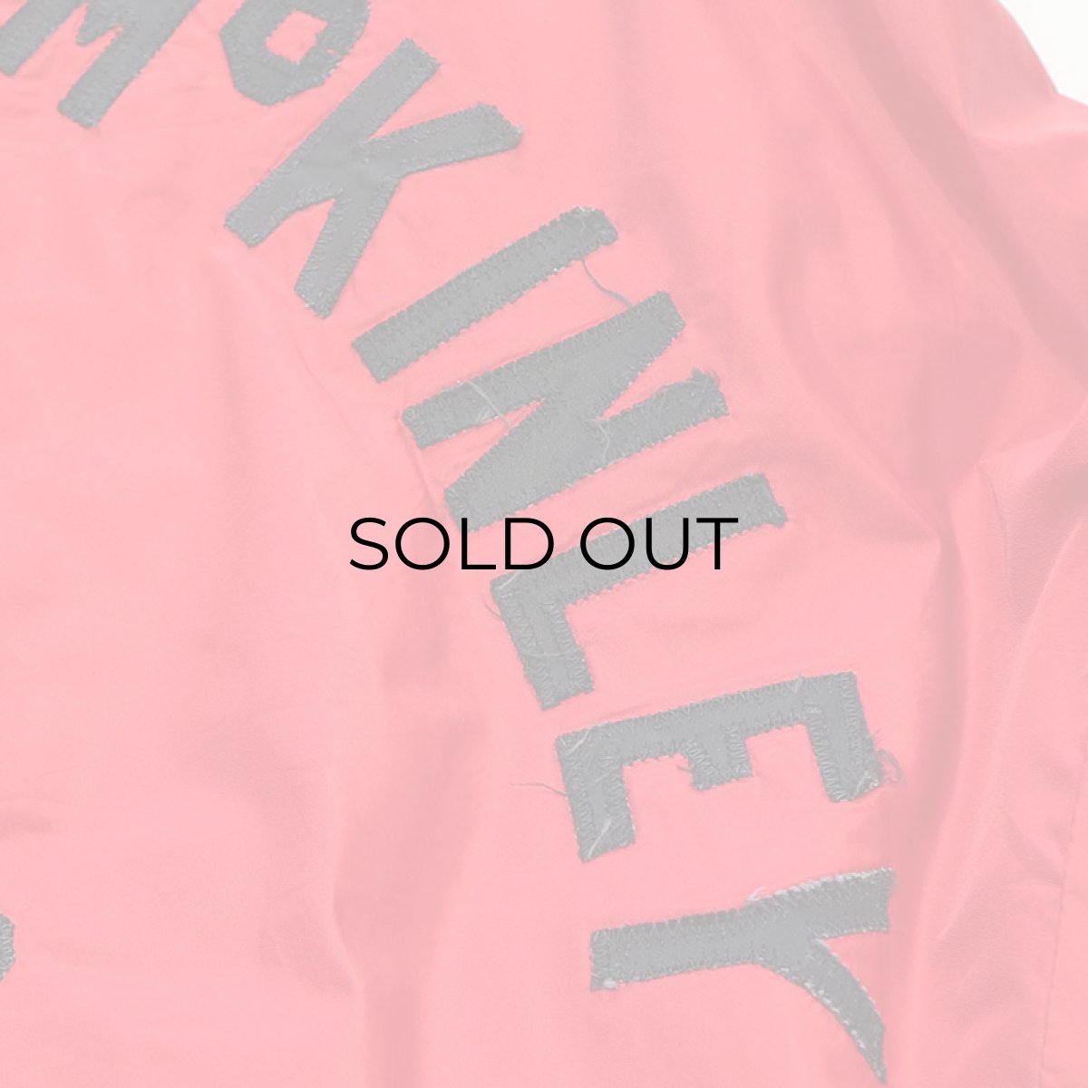 画像13: 70's Swingster NYLON BACK LETTERED FLANNEL LINING SNAP COACH JACKET "CANTON McKINLEY" (13)