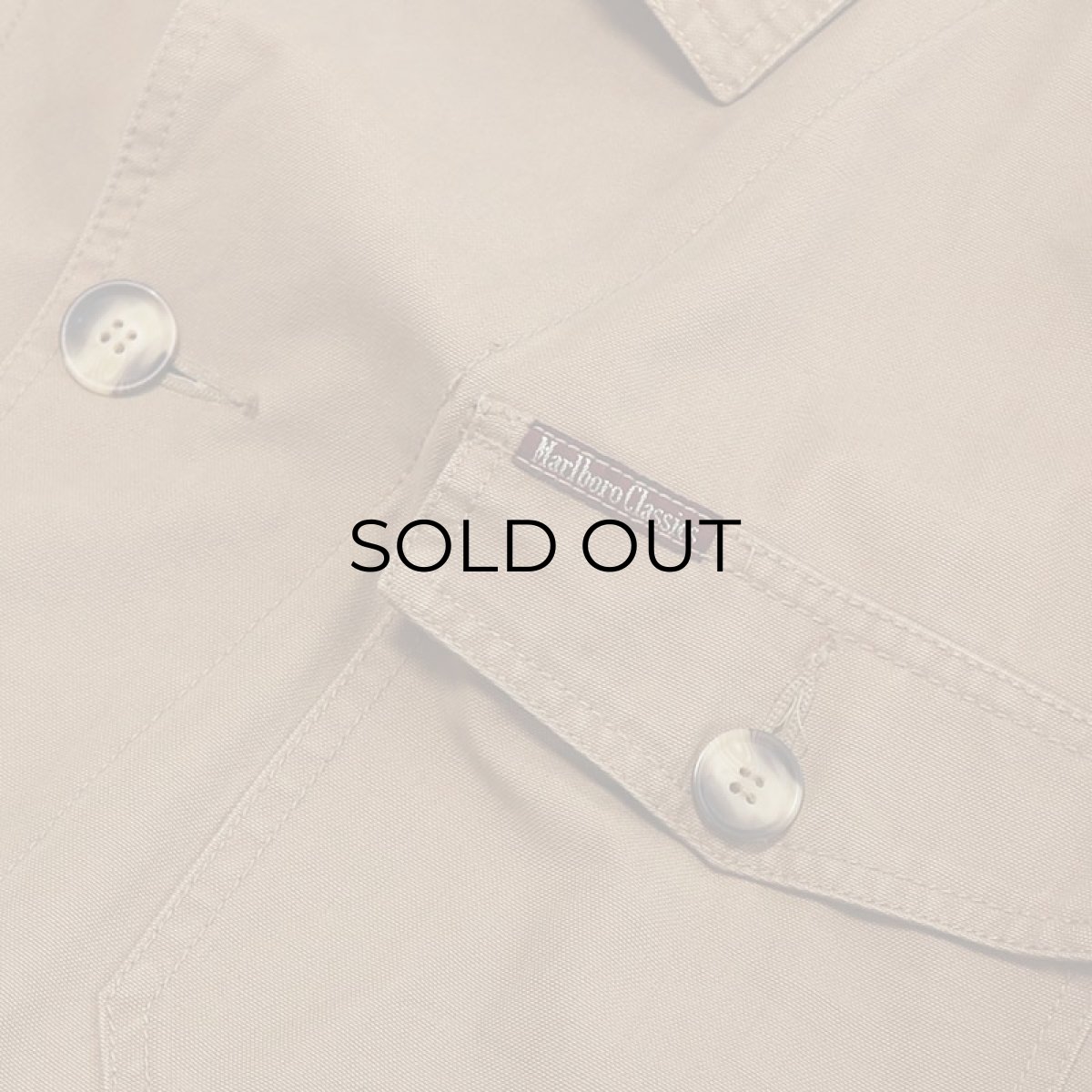 画像10: 90's Marlboro Classics COTTON Lt. CANVAS WORK style JACKET (10)