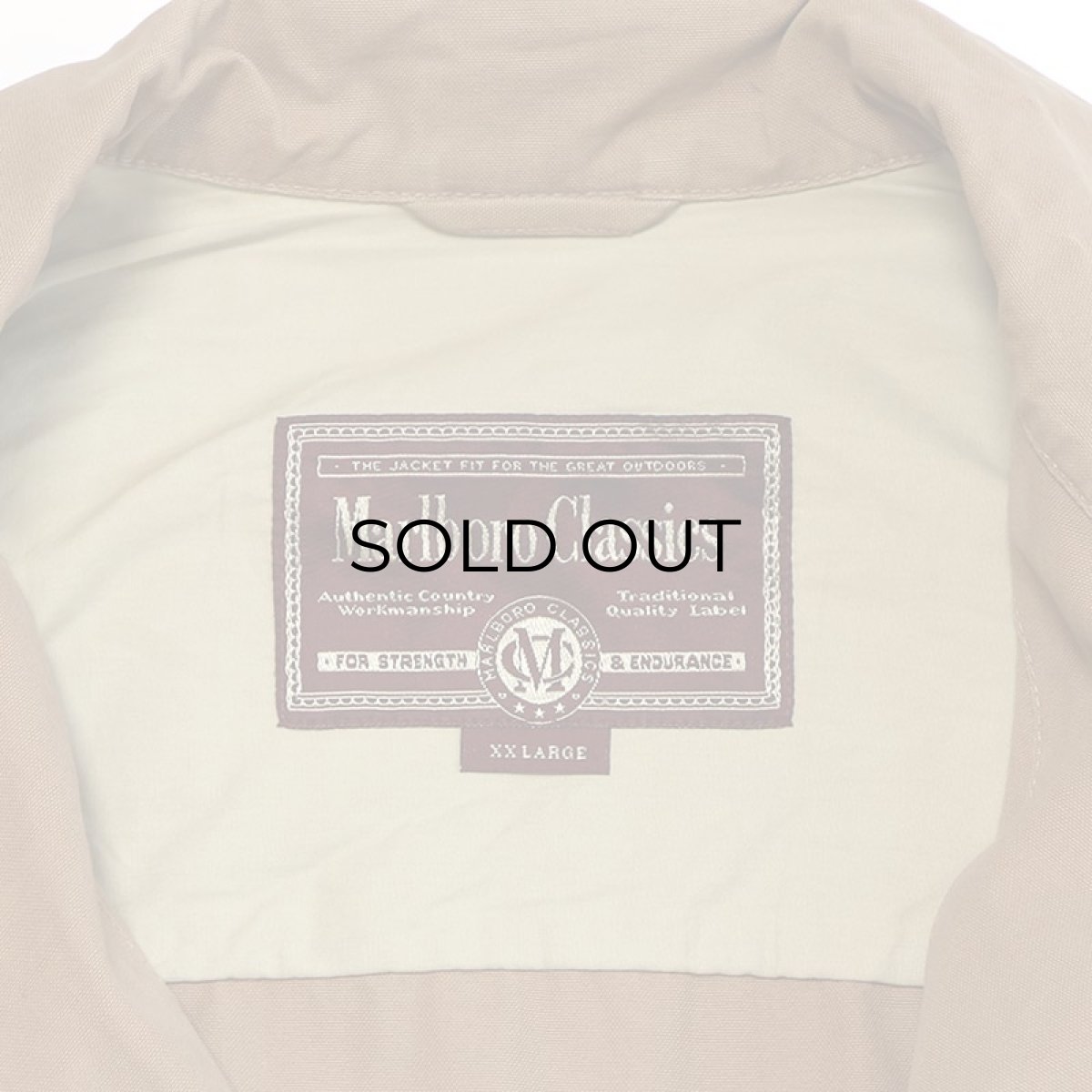 画像9: 90's Marlboro Classics COTTON Lt. CANVAS WORK style JACKET (9)