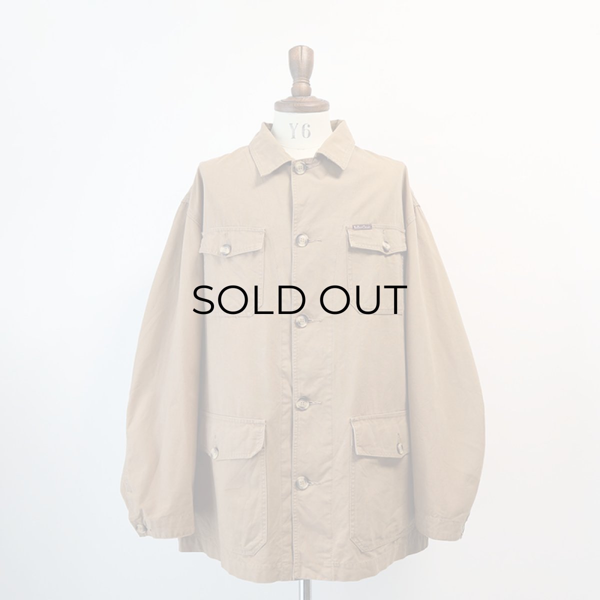 画像14: 90's Marlboro Classics COTTON Lt. CANVAS WORK style JACKET (14)