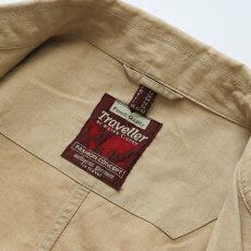 画像7: 90's Traveller by PETER COFOX COTTON LINEN TRAVELER JACKET (7)