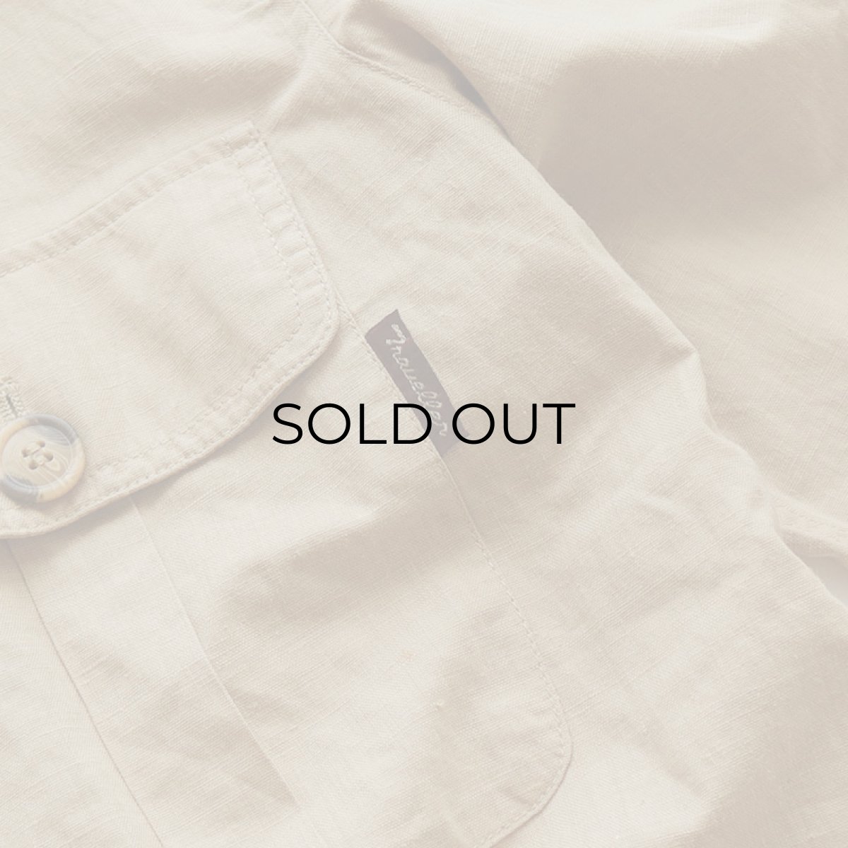 画像8: 90's Traveller by PETER COFOX COTTON LINEN TRAVELER JACKET (8)