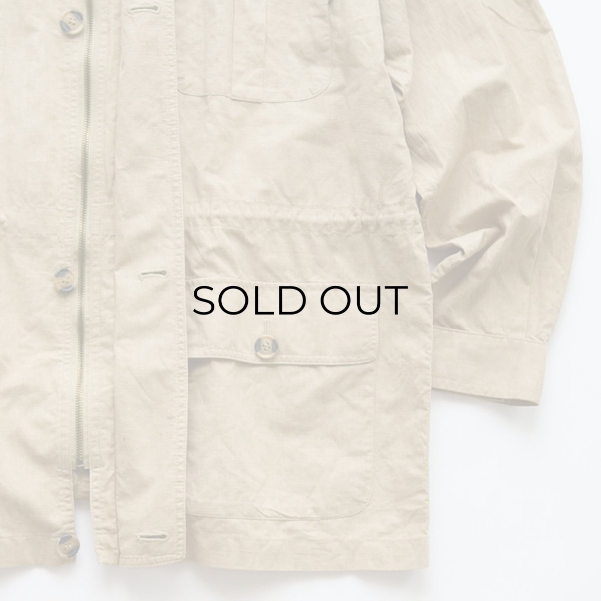 画像4: 90's Traveller by PETER COFOX COTTON LINEN TRAVELER JACKET (4)