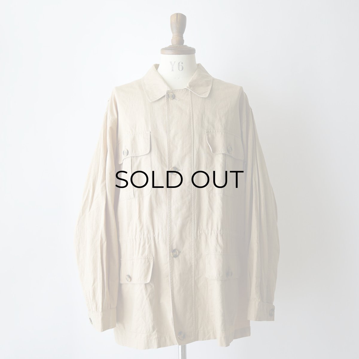 画像11: 90's Traveller by PETER COFOX COTTON LINEN TRAVELER JACKET (11)