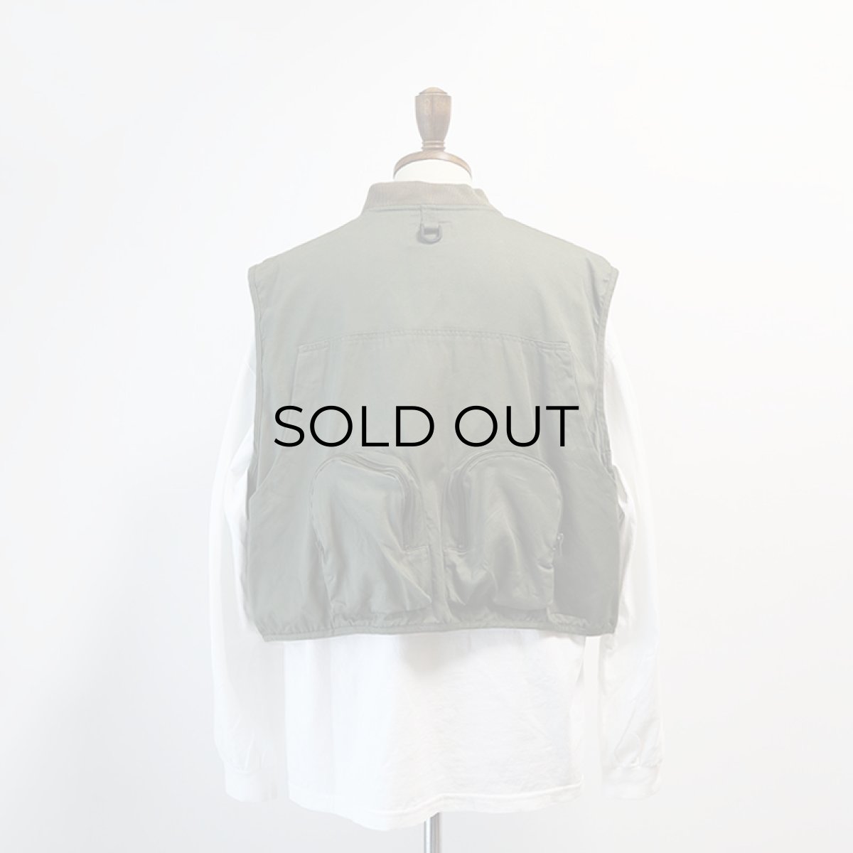 画像13: OLD Ausable TWILL FISHING VEST (13)