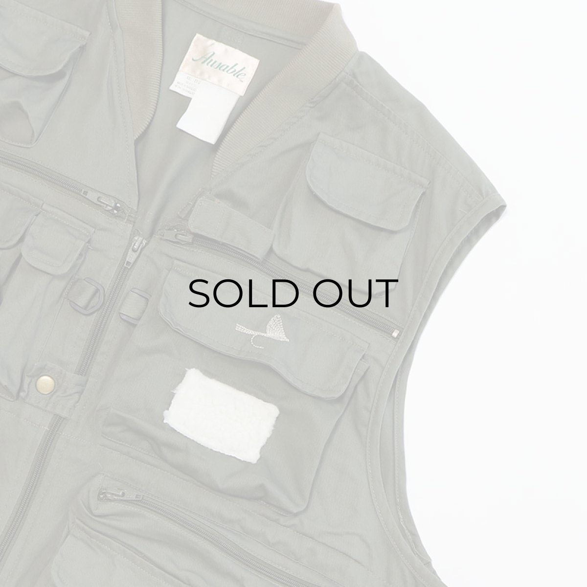画像5: OLD Ausable TWILL FISHING VEST (5)
