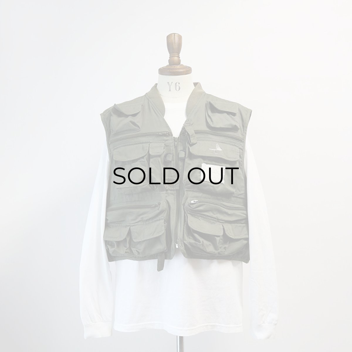 画像11: OLD Ausable TWILL FISHING VEST (11)