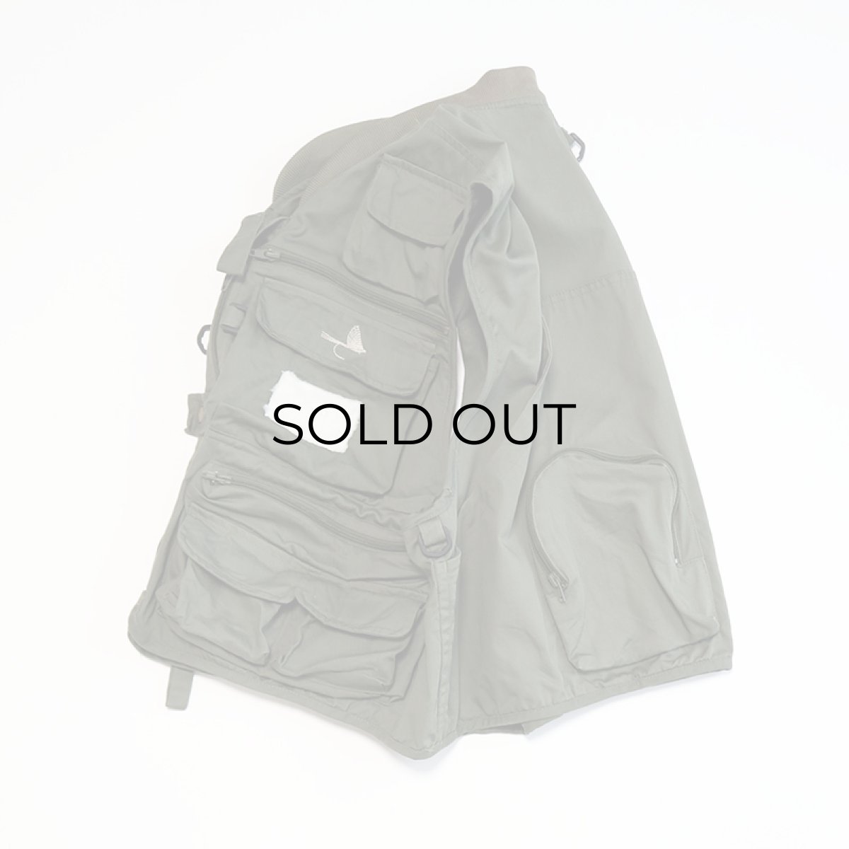 画像2: OLD Ausable TWILL FISHING VEST (2)