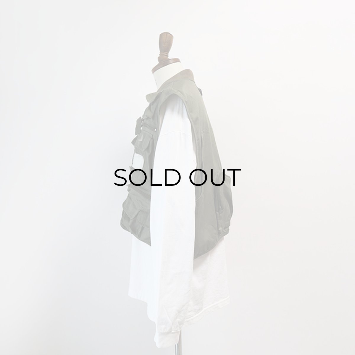 画像12: OLD Ausable TWILL FISHING VEST (12)