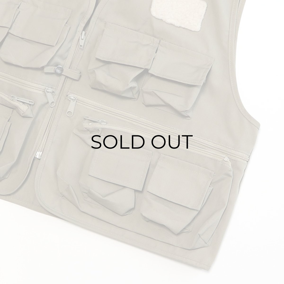 画像6: 80's UNKNOWN BRAND FISHING VEST (6)