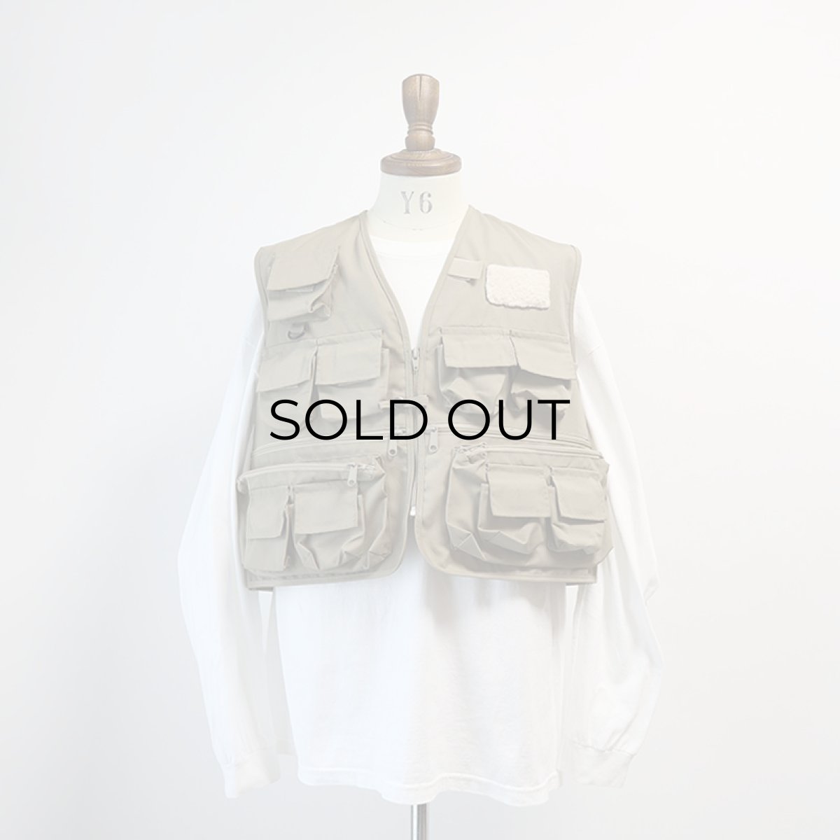 画像10: 80's UNKNOWN BRAND FISHING VEST (10)