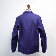 画像12: OLD UNKNOWN BRAND COTTON DRILL FRENCH WORK JACKET "DEADSTOCK" (12)