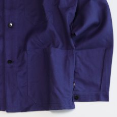 画像5: OLD UNKNOWN BRAND COTTON DRILL FRENCH WORK JACKET "DEADSTOCK" (5)