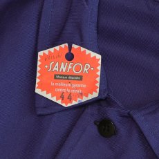 画像7: OLD UNKNOWN BRAND COTTON DRILL FRENCH WORK JACKET "DEADSTOCK" (7)