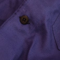 画像8: OLD UNKNOWN BRAND COTTON DRILL FRENCH WORK JACKET "DEADSTOCK" (8)