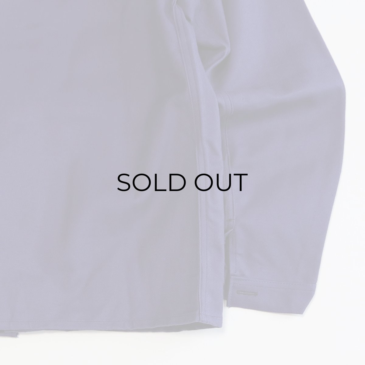 画像6: OLD UNKNOWN BRAND COTTON DRILL FRENCH WORK JACKET "DEADSTOCK" (6)