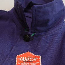 画像7: OLD UNKNOWN BRAND COTTON DRILL FRENCH WORK JACKET "DEADSTOCK" (7)
