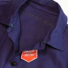 画像8: OLD UNKNOWN BRAND COTTON DRILL FRENCH WORK JACKET "DEADSTOCK" (8)