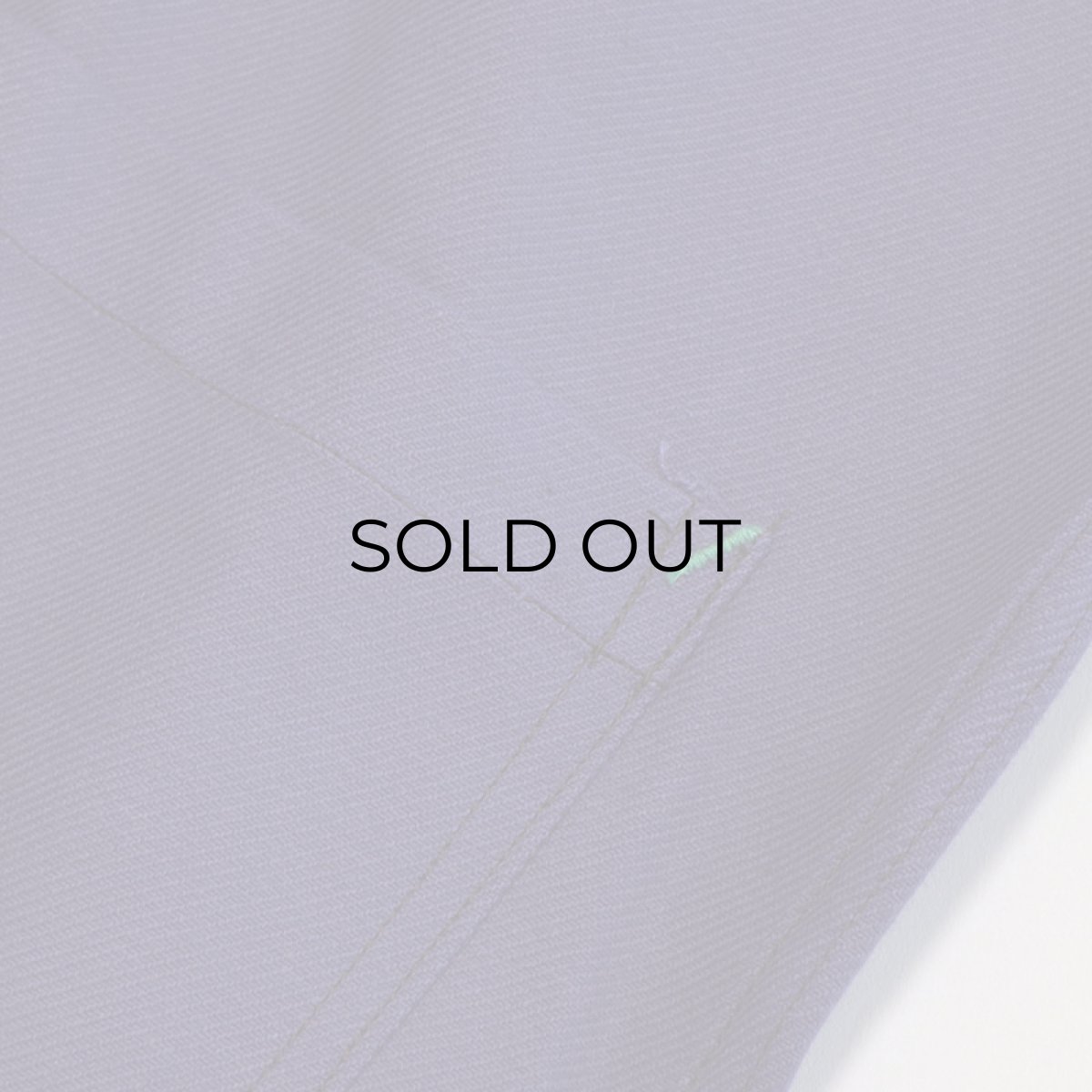 画像10: OLD UNKNOWN BRAND COTTON DRILL FRENCH WORK JACKET "DEADSTOCK" (10)