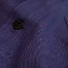 画像11: OLD UNKNOWN BRAND COTTON DRILL FRENCH WORK JACKET "DEADSTOCK" (11)