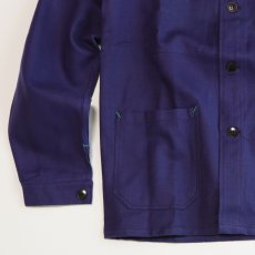 画像5: OLD UNKNOWN BRAND COTTON DRILL FRENCH WORK JACKET "DEADSTOCK" (5)