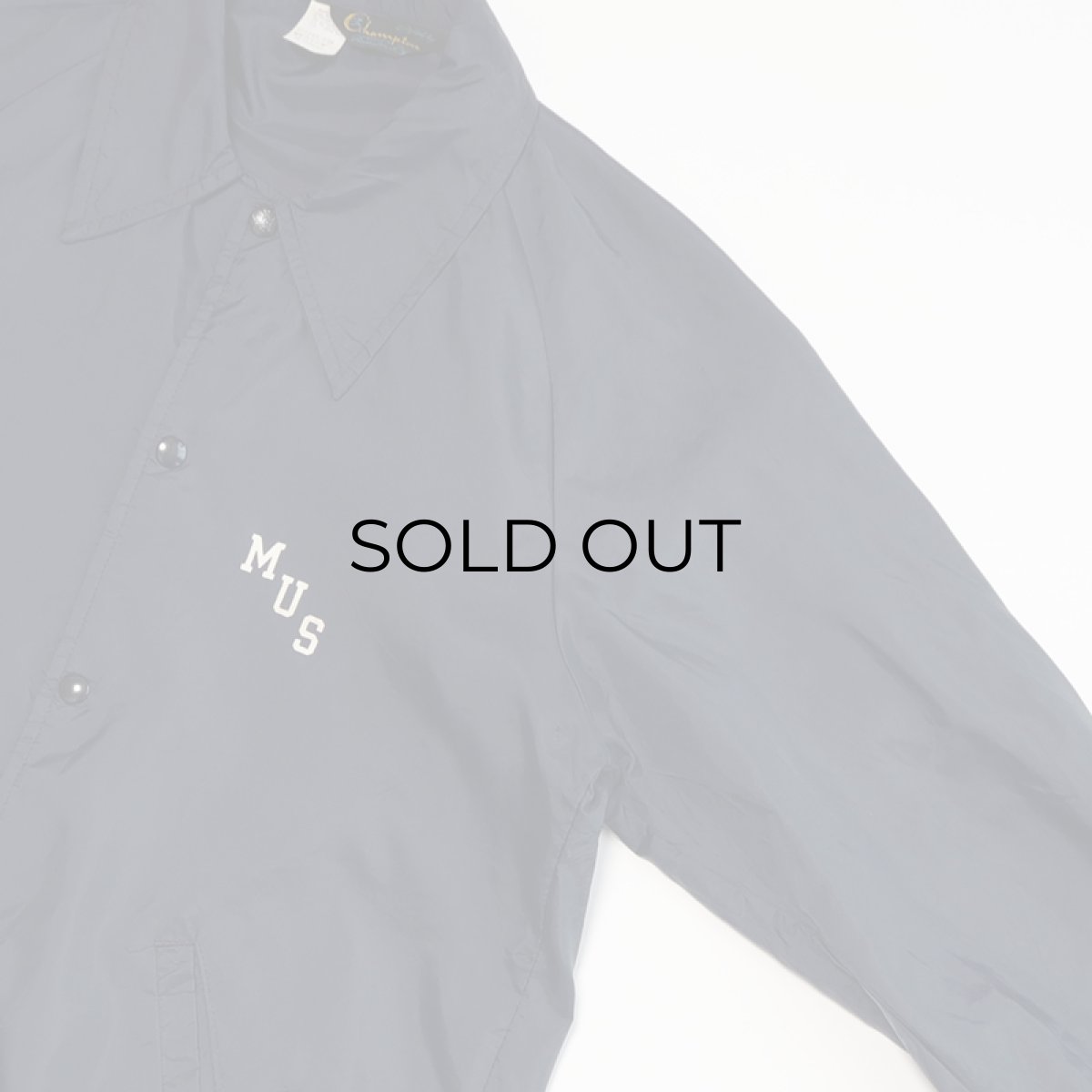 画像3: 70's Champion NYLON PRINT SNAP COACH JACKET "MUS" (3)