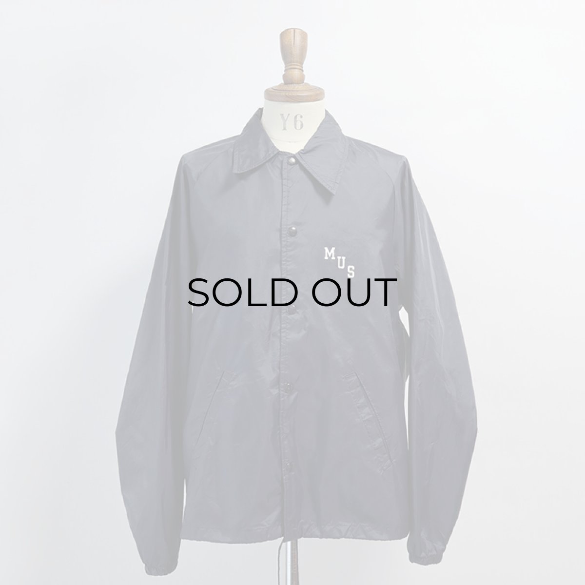 画像7: 70's Champion NYLON PRINT SNAP COACH JACKET "MUS" (7)