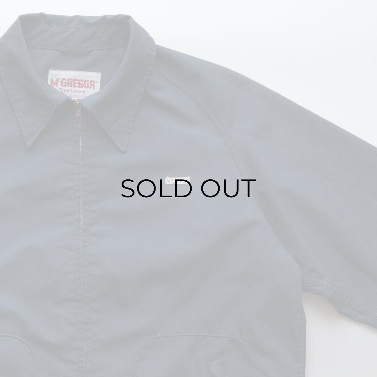 画像3: 〜80's McGREGOR "Drizzler" ZIP HARRINGTON JACKET (3)