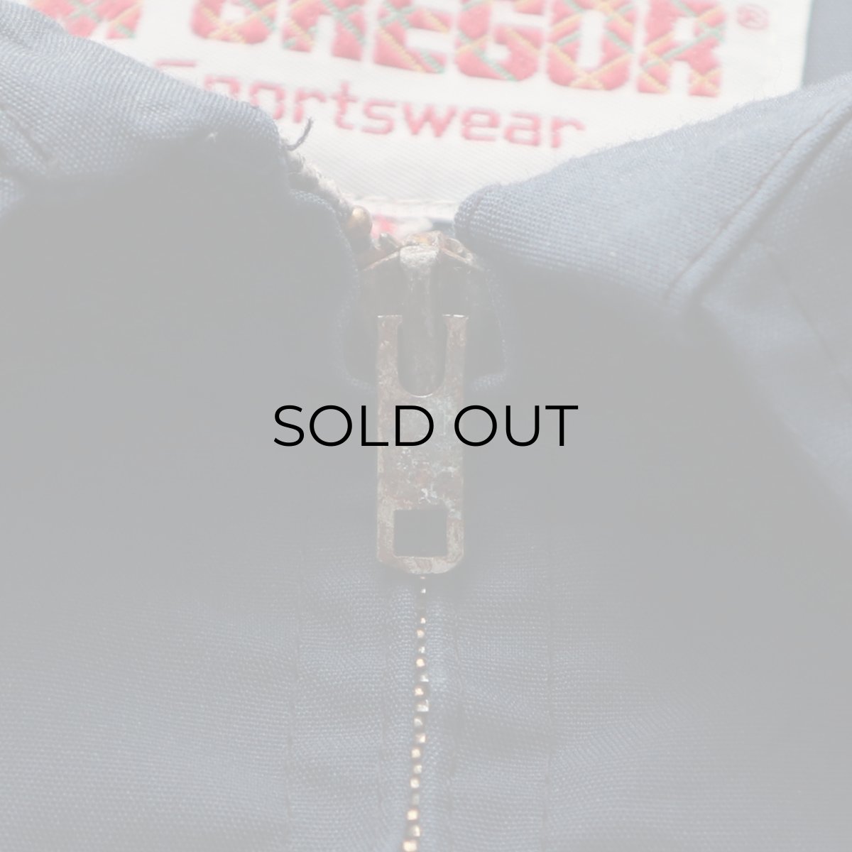 画像9: 〜80's McGREGOR "Drizzler" ZIP HARRINGTON JACKET (9)