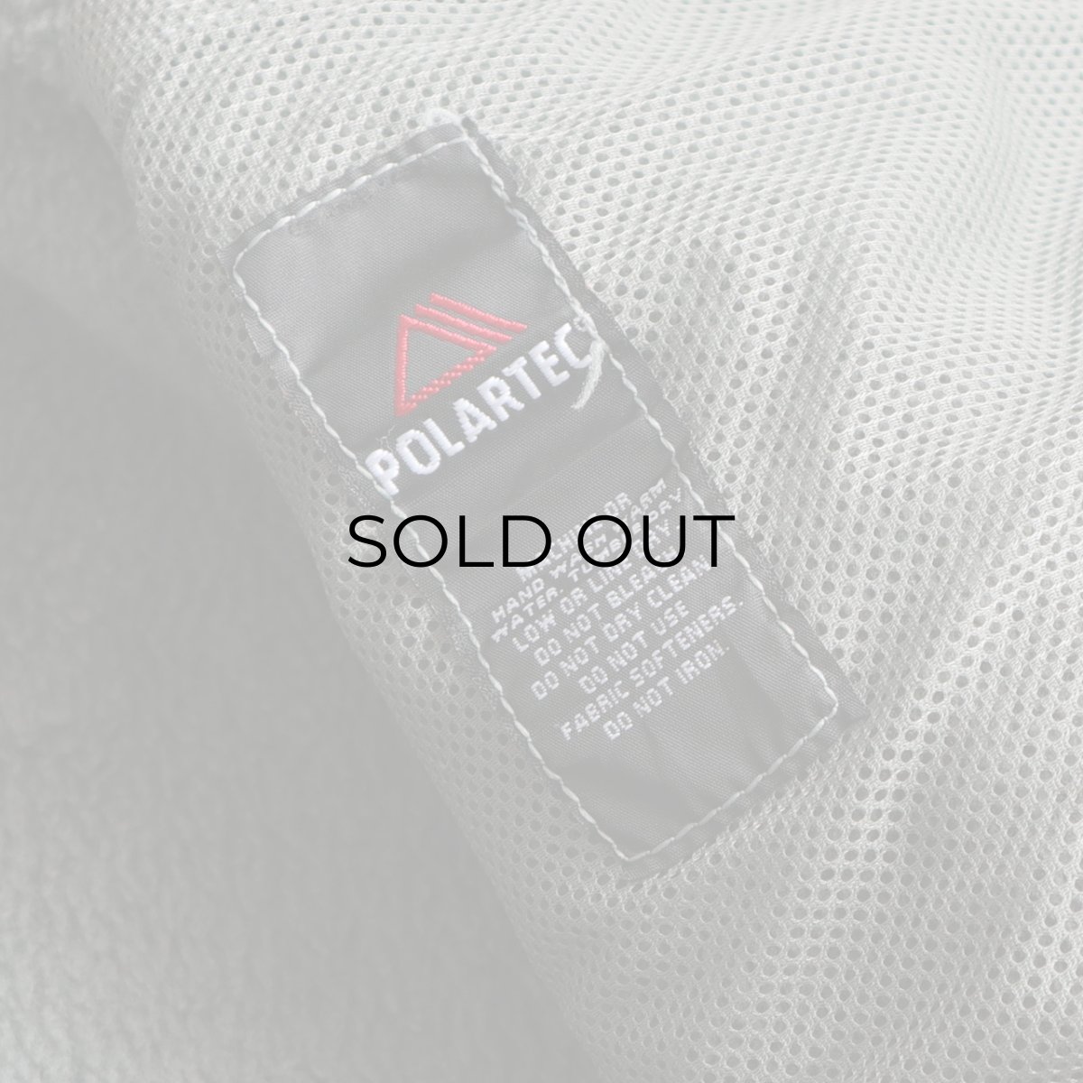 画像9: US MILITARY ECWCS GEN III POLARTEC FLEECE ZIP LINER JACKET 【SIZE : MEDIUM-LONG】 (9)