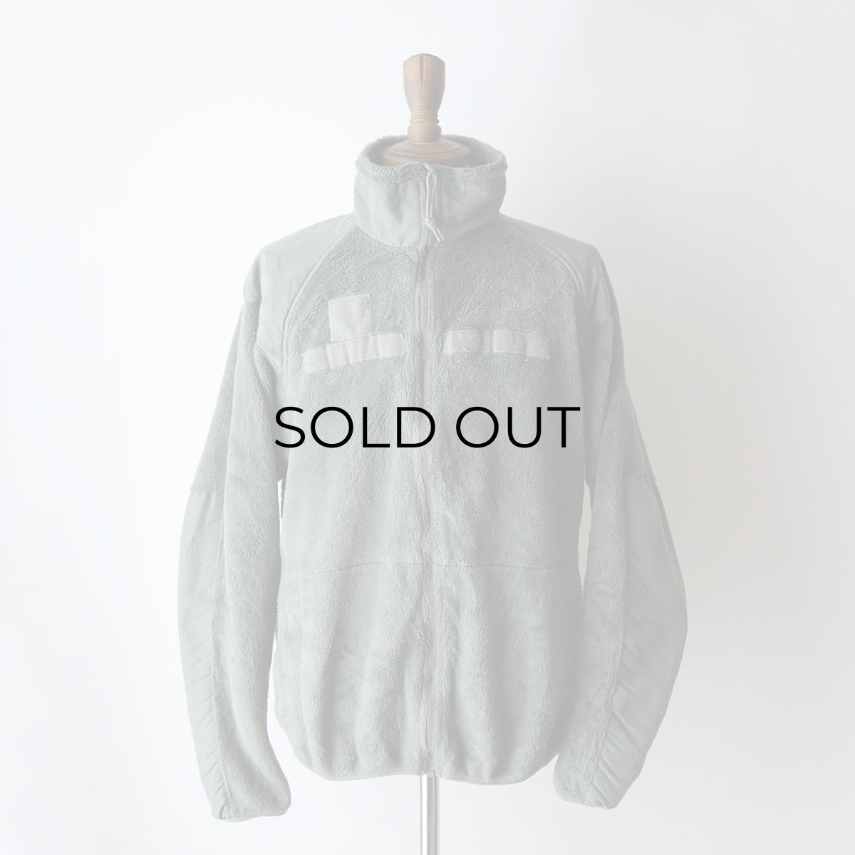 画像13: US MILITARY ECWCS GEN III POLARTEC FLEECE ZIP LINER JACKET 【SIZE : MEDIUM-LONG】 (13)