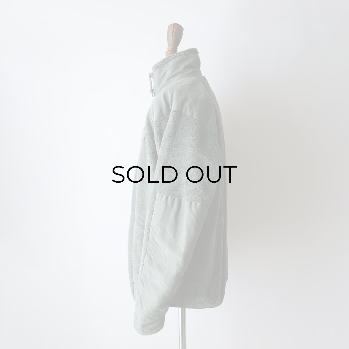 画像14: US MILITARY ECWCS GEN III POLARTEC FLEECE ZIP LINER JACKET 【SIZE : MEDIUM-LONG】 (14)