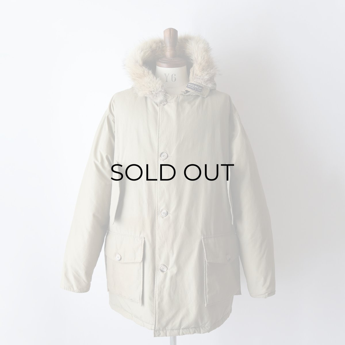 画像18: WOOLRICH "ARCTIC PARKA" COTTON NYLON FUR HOODED DOWN JACKET "MADE IN USA" (18)