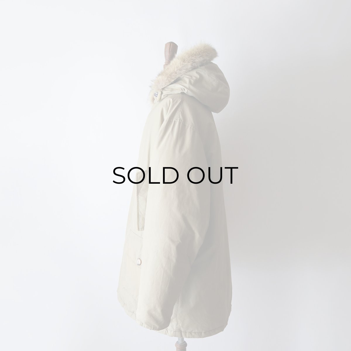 画像19: WOOLRICH "ARCTIC PARKA" COTTON NYLON FUR HOODED DOWN JACKET "MADE IN USA" (19)