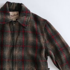 画像4: 〜00's Woolrich WOOL CHECK SPORTS JACKET "MADE IN USA (4)