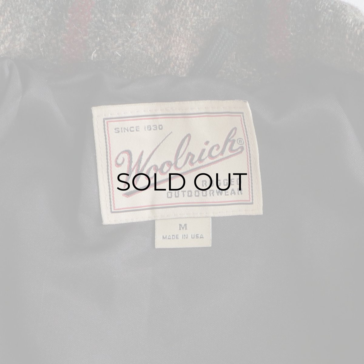 画像9: 〜00's Woolrich WOOL CHECK SPORTS JACKET "MADE IN USA (9)