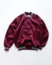 画像1: 〜90's AUBURN NYLON BACK PRINT FLANNEL LINING SNAP BLOUSON "Olympic Gymnastics Center" "MADE IN USA" (1)