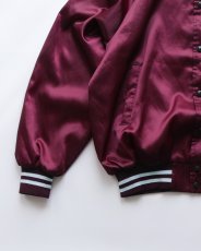 画像5: 〜90's AUBURN NYLON BACK PRINT FLANNEL LINING SNAP BLOUSON "Olympic Gymnastics Center" "MADE IN USA" (5)