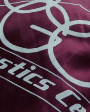 画像8: 〜90's AUBURN NYLON BACK PRINT FLANNEL LINING SNAP BLOUSON "Olympic Gymnastics Center" "MADE IN USA" (8)