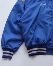 画像7: 〜90's Holloway NYLON BACK PRINT QUILTED LINING SNAP BLOUSON with PATCH "MADE IN USA" (7)