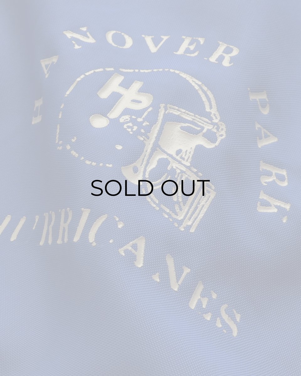 画像10: 〜90's Holloway NYLON BACK PRINT QUILTED LINING SNAP BLOUSON with PATCH "MADE IN USA" (10)